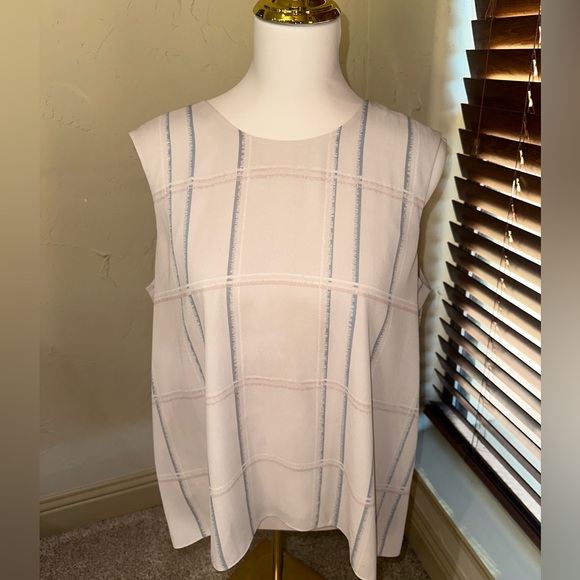 BCBG Tops - BCBG Maxazaria Women’s tank top style top with open back that buttons size large